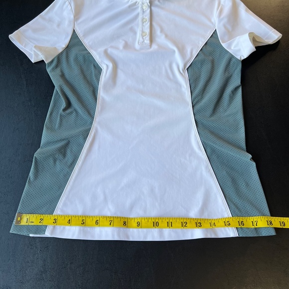 Cavalleria Toscana S/S Jersey Competition Polo with Perforated Inserts - Picture 8 of 13